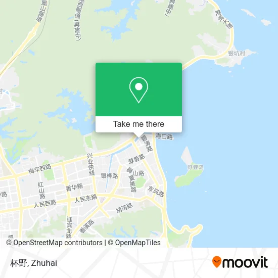 杯野 map