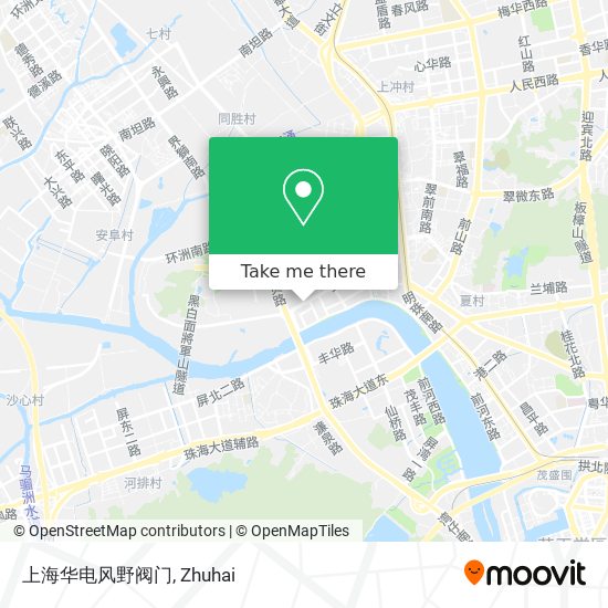 上海华电风野阀门 map