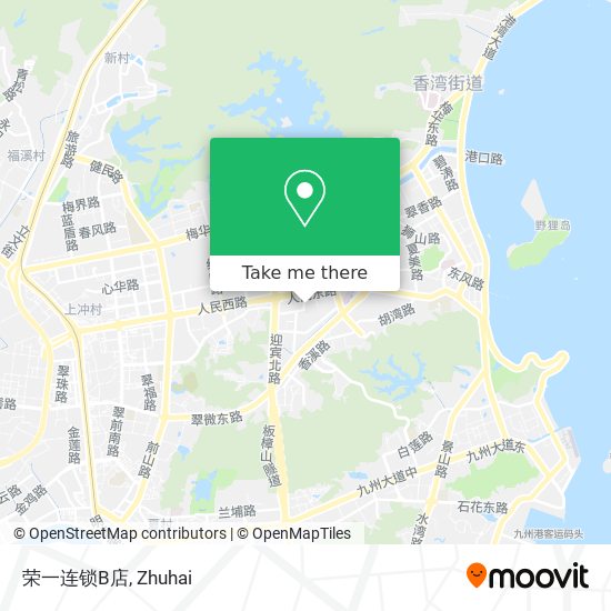 荣一连锁B店 map