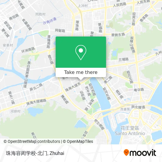 珠海容闳学校-北门 map