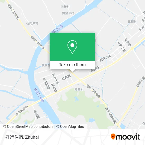 好运住宿 map