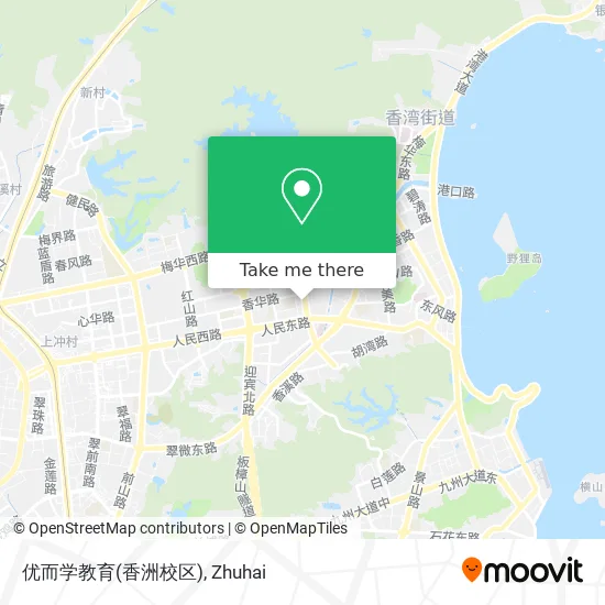 优而学教育(香洲校区) map
