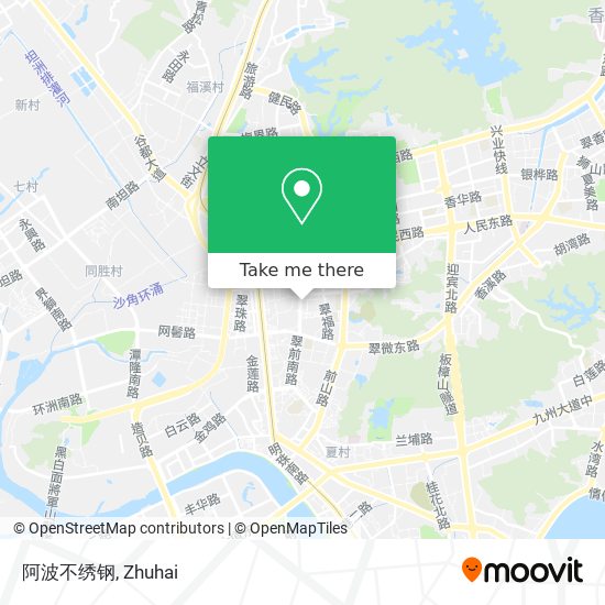 阿波不绣钢 map