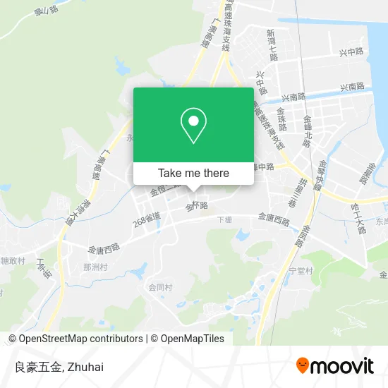 良豪五金 map