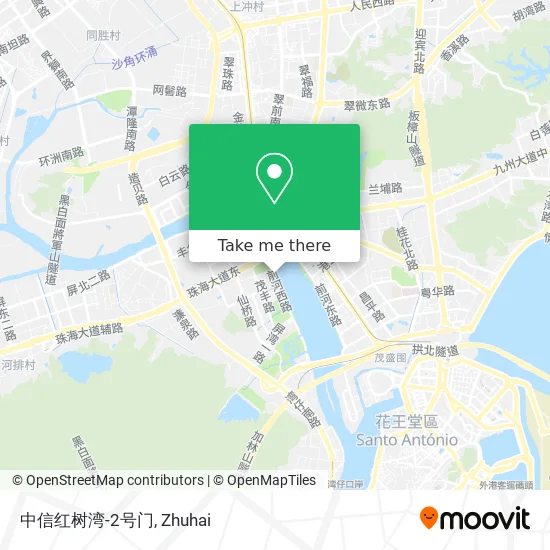 中信红树湾-2号门 map
