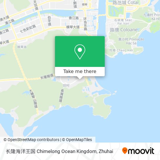 长隆海洋王国 Chimelong Ocean Kingdom map