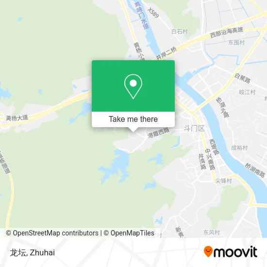 龙坛 map