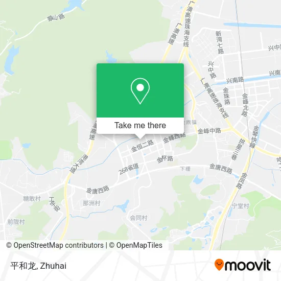 平和龙 map