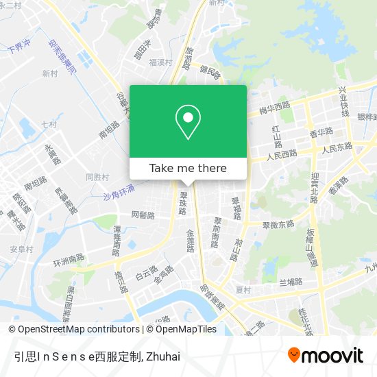 引思I n S e n s e西服定制 map