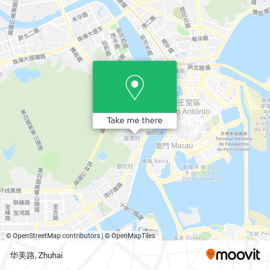 华美路 map