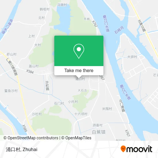 涌口村 map