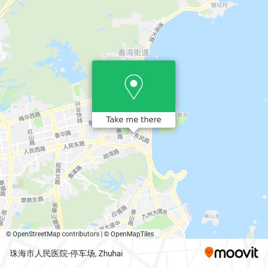 珠海市人民医院-停车场 map