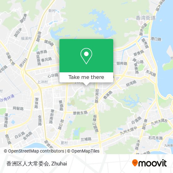 香洲区人大常委会 map