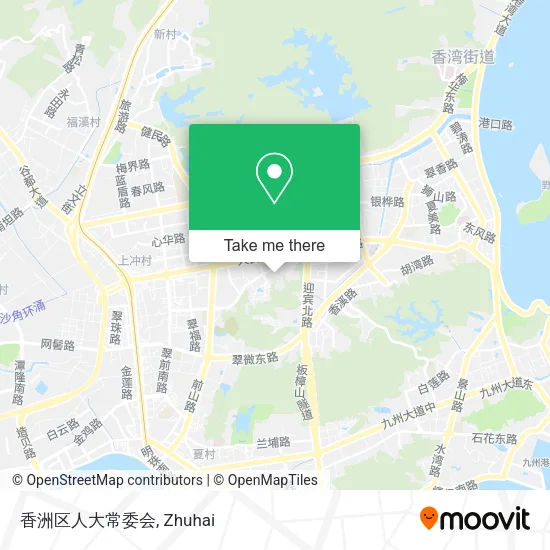 香洲区人大常委会 map