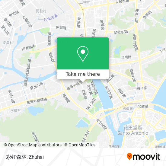 彩虹森林 map
