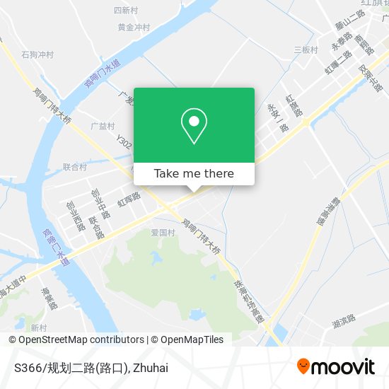 S366/规划二路(路口) map