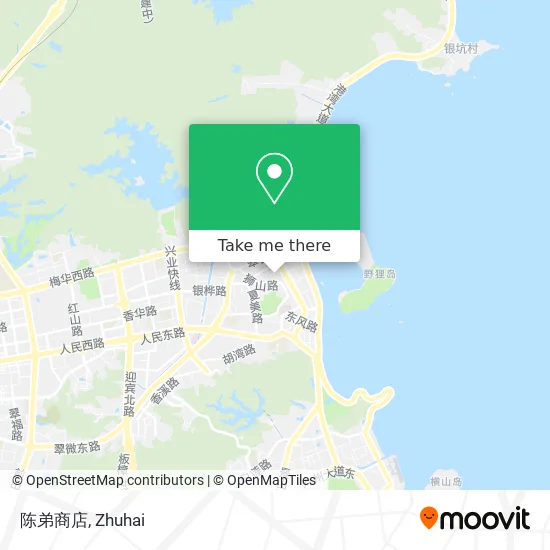 陈弟商店 map