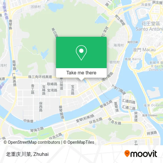 老重庆川菜 map