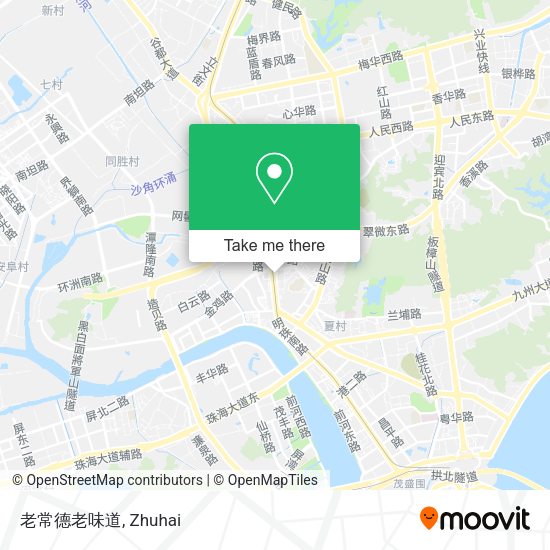 老常德老味道 map