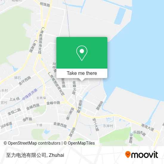 至力电池有限公司 map