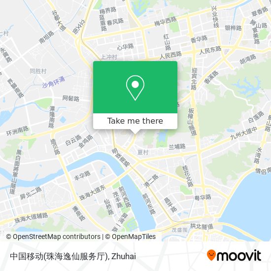 中国移动(珠海逸仙服务厅) map