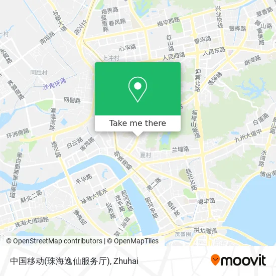 中国移动(珠海逸仙服务厅) map