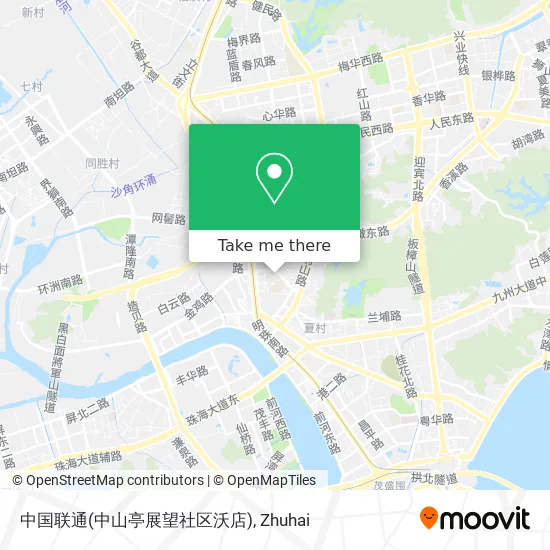 中国联通(中山亭展望社区沃店) map