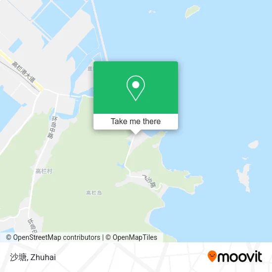 沙塘 map
