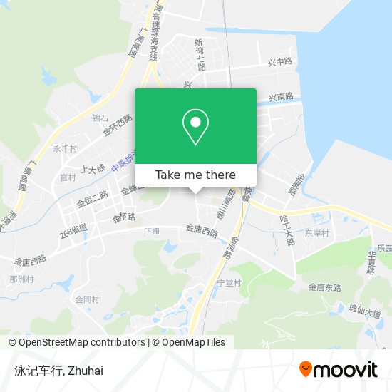 泳记车行 map