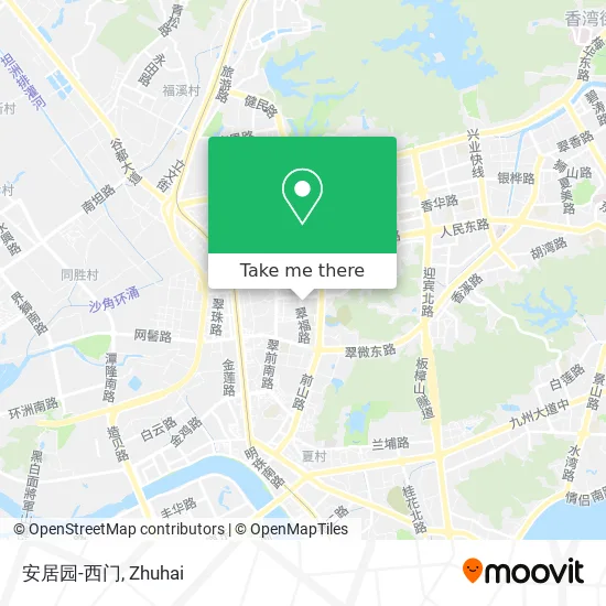 安居园-西门 map