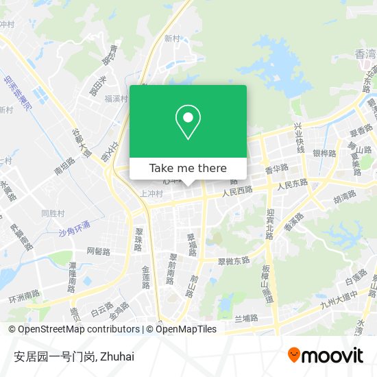 安居园一号门岗 map