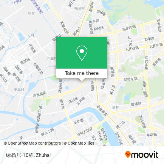 绿杨居-10栋 map