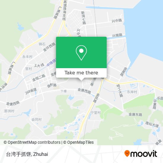 台湾手抓饼 map