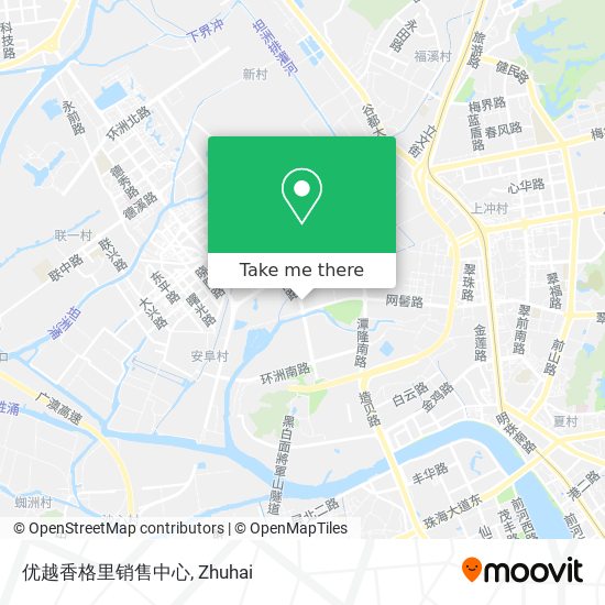 优越香格里销售中心 map