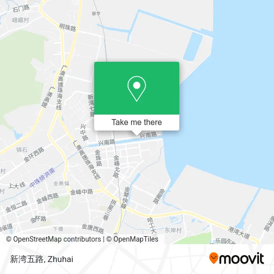 新湾五路 map