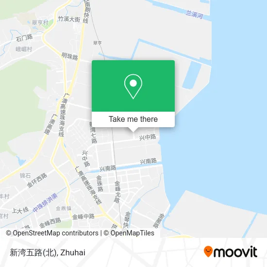 新湾五路(北) map