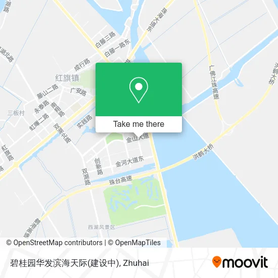 碧桂园华发滨海天际(建设中) map