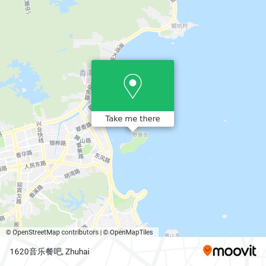 1620音乐餐吧 map