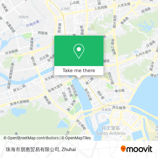 珠海市朋惠贸易有限公司 map