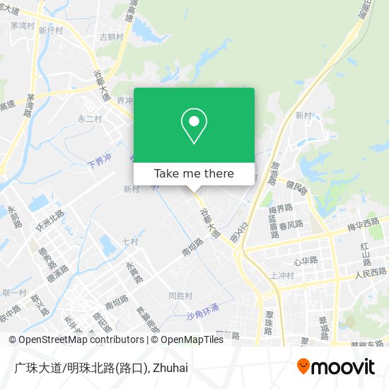 广珠大道/明珠北路(路口) map