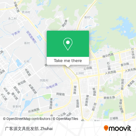 广客源文具批发部 map