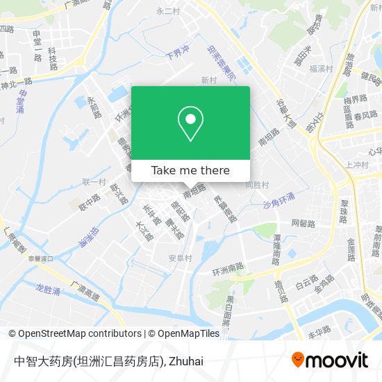 中智大药房(坦洲汇昌药房店) map