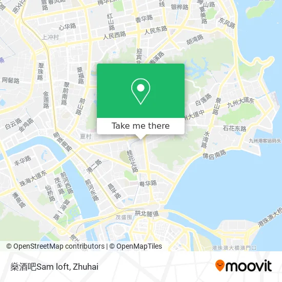 燊酒吧Sam loft map