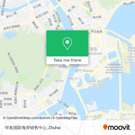 华发国际海岸销售中心 map
