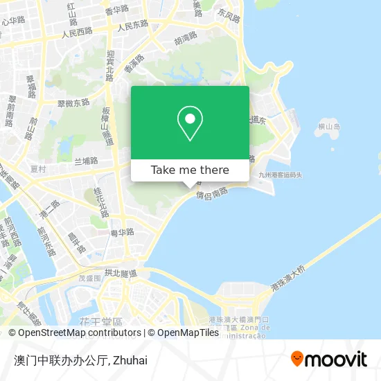 澳门中联办办公厅 map