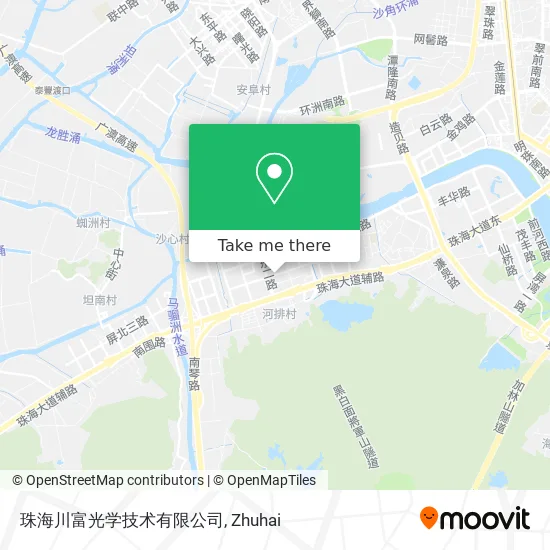 珠海川富光学技术有限公司 map