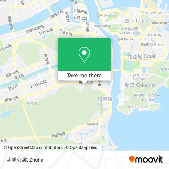 蓝馨公寓 map