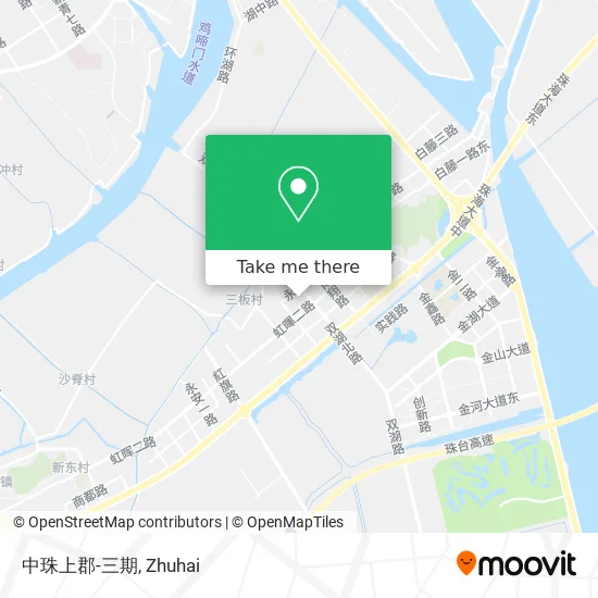 中珠上郡-三期 map