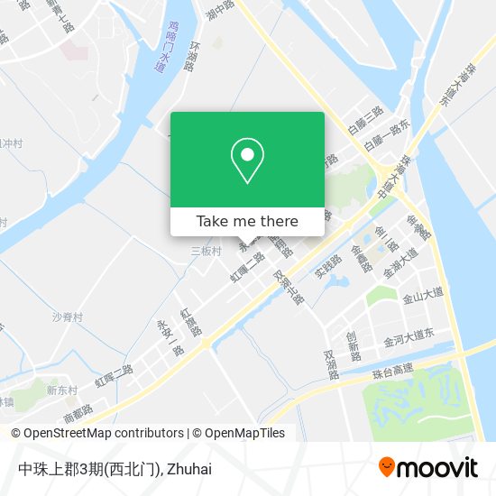 中珠上郡3期(西北门) map
