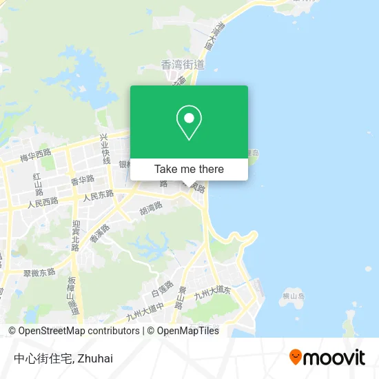 中心街住宅 map